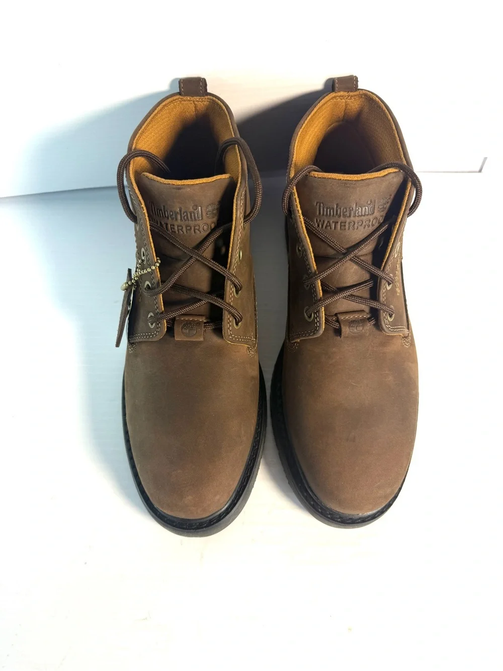 Timberland Brown Waterproof Men’s Lace-Up Work Boots